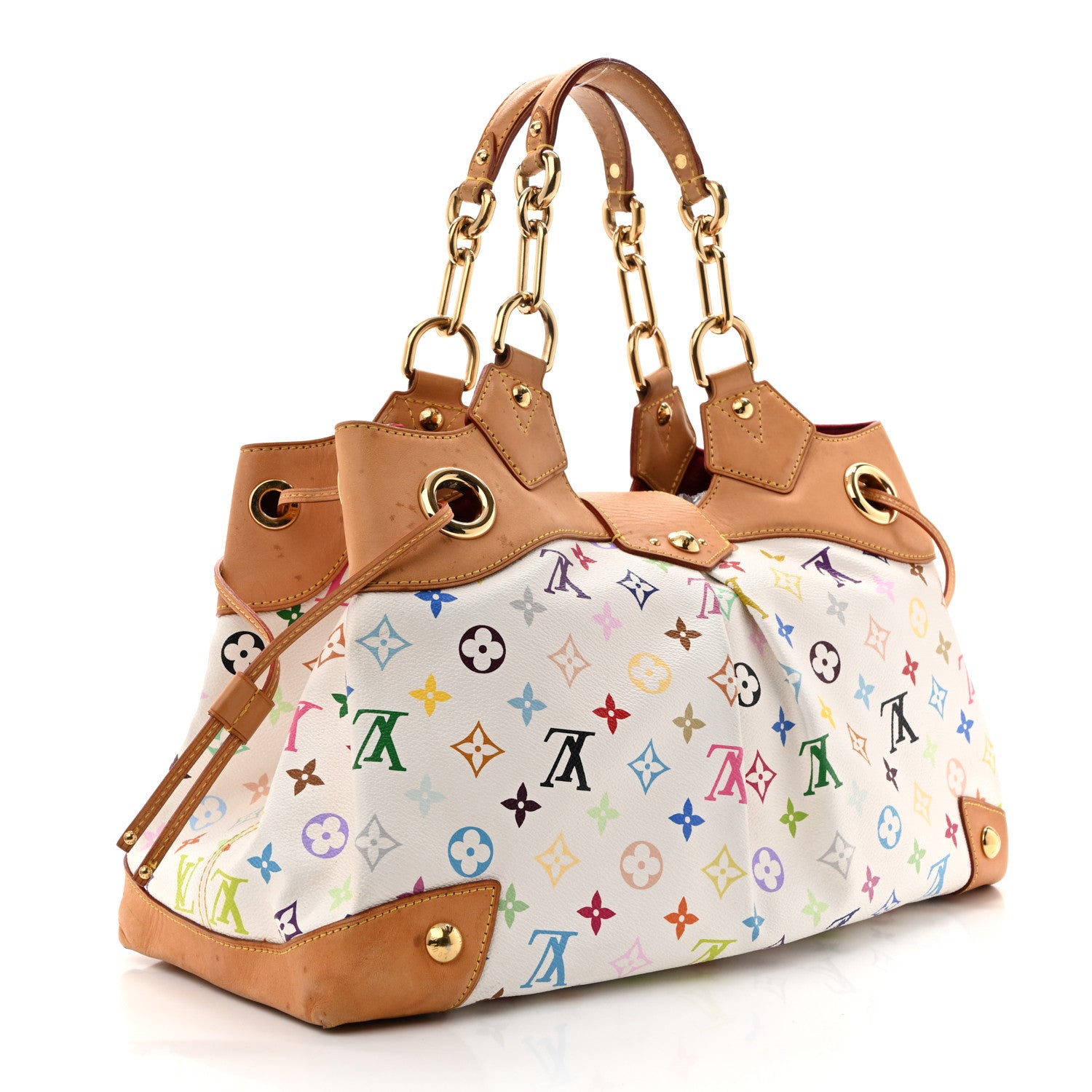 Louis Vuitton Monogram Multicolor Ursula White 3 of 14