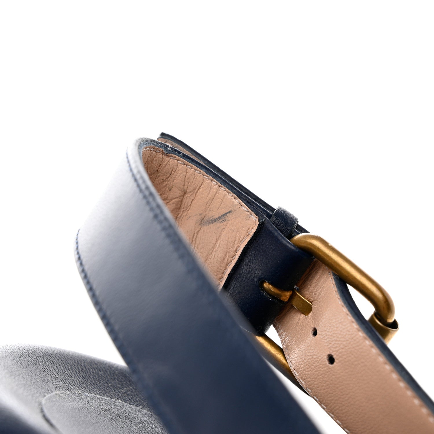 Gucci Raffia Nappa GG Monogram Angelina Platform Slingback Sandals 39.5 Natural Great White Blue Agata 10 of 11