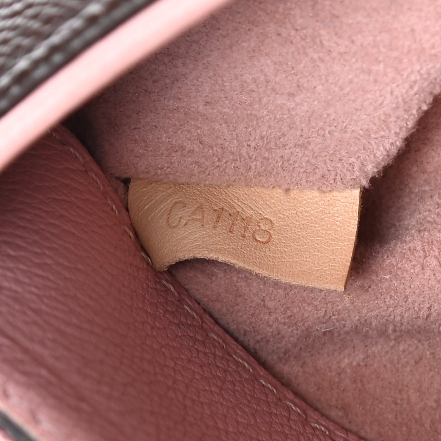 Monogram Pallas Rose Ballerine