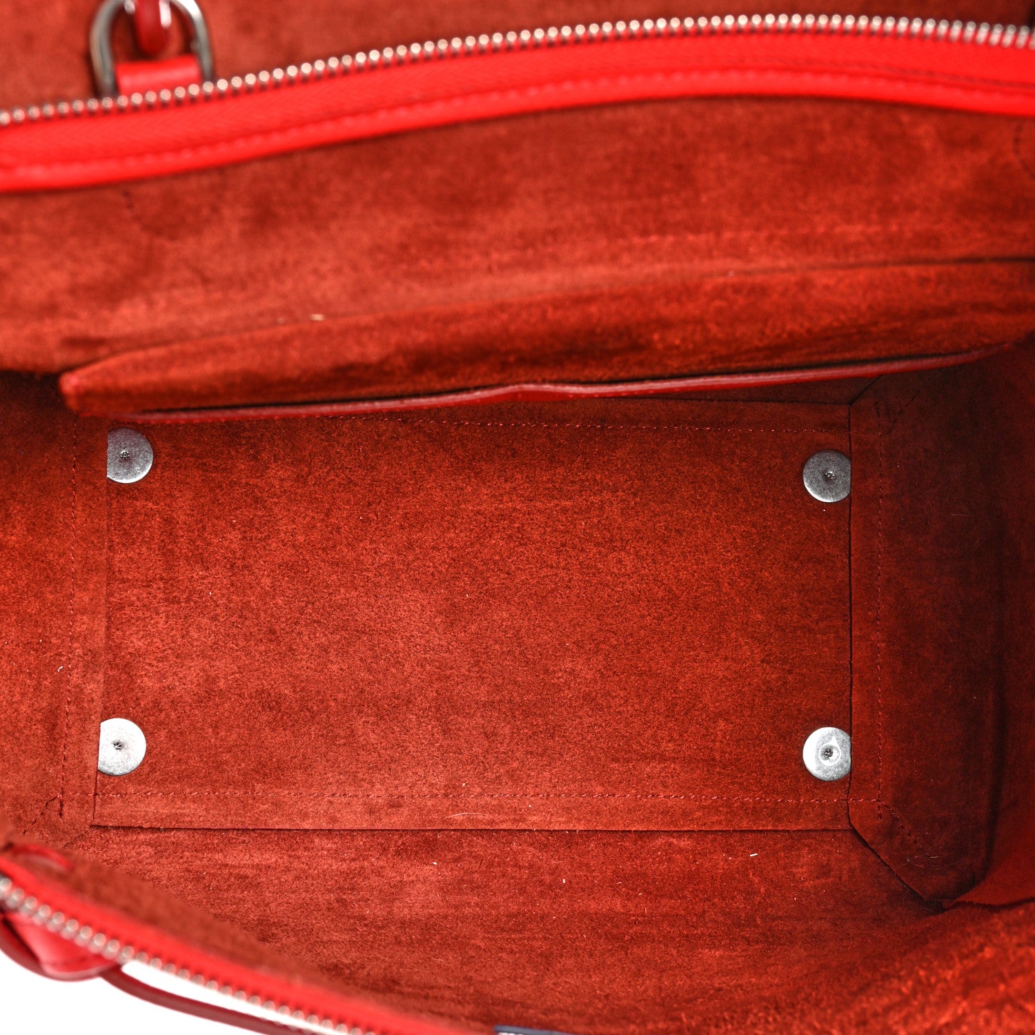 Celine Grained Calfskin Mini Belt Bag Coquelicot 5 of 15