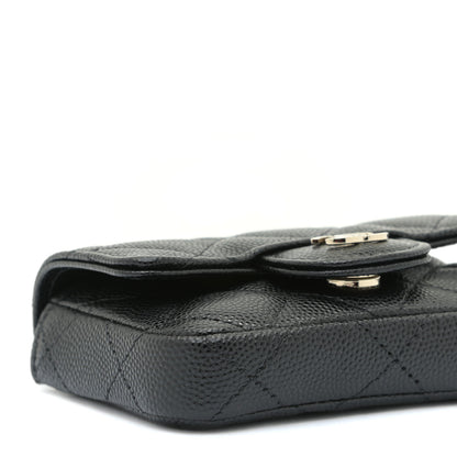 Chanel Caviar Quilted Mini Chain Belt Bag Black 4 of 10