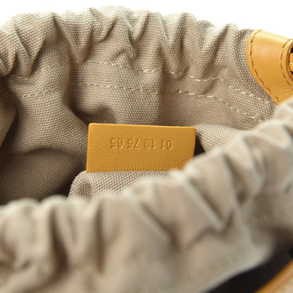 Chloe Smooth Calfskin Mini Roy Bucket Bag Burning Camel 8 of 9