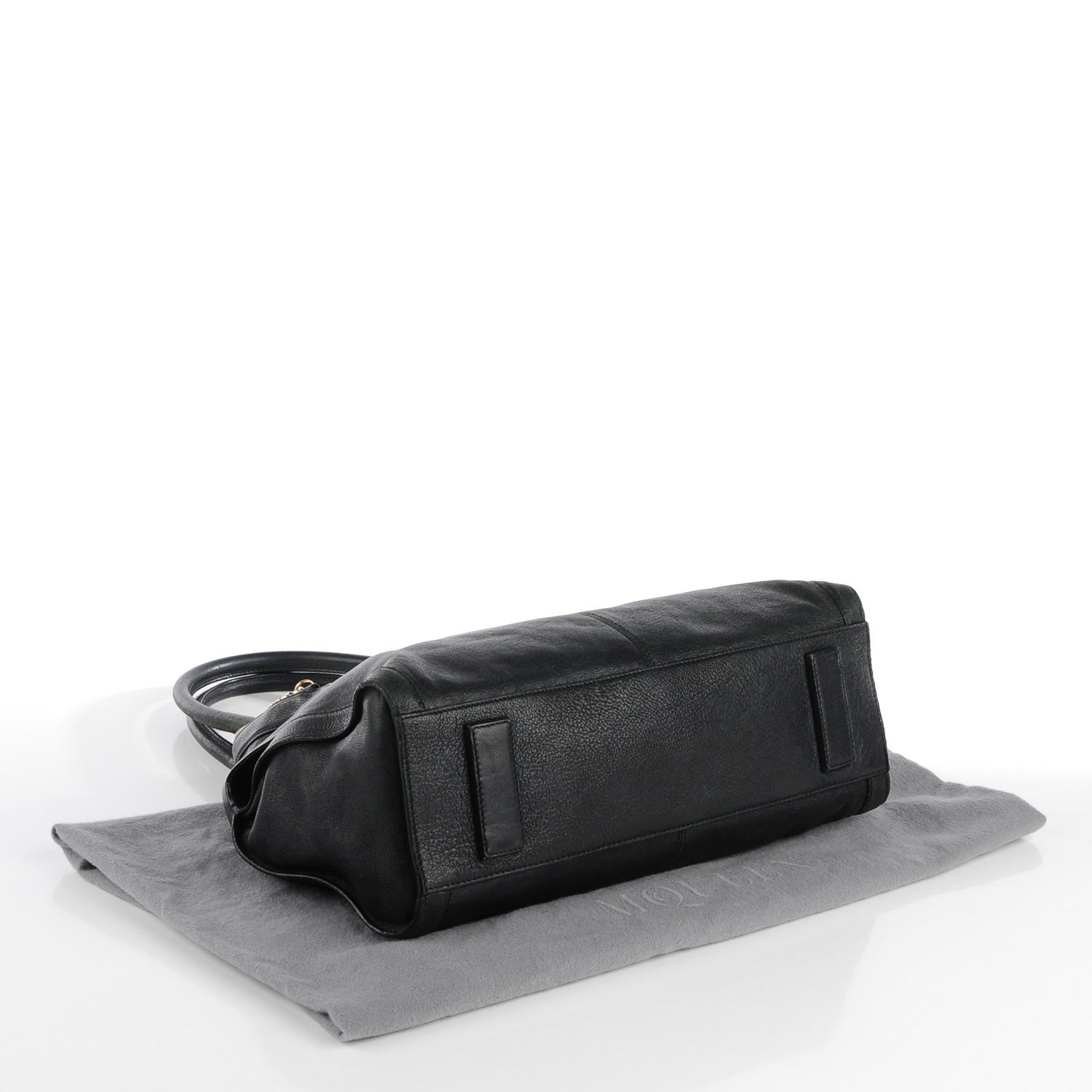 Alexander McQueen Leather Mini De Manta Tote Black 4 of 7
