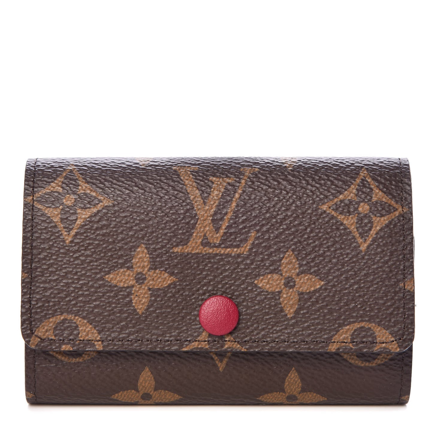 Monogram 6 Key Multicles Holder Fuchsia