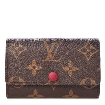 Louis Vuitton Monogram 6 Key Multicles Holder Fuchsia 1 of 7