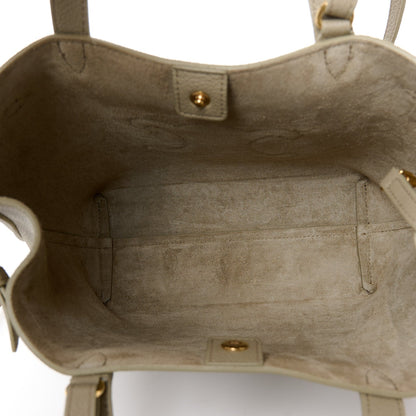 Celine Grained Calfskin Triomphe Mini Cabas Anais Modern Taupe 6 of 12