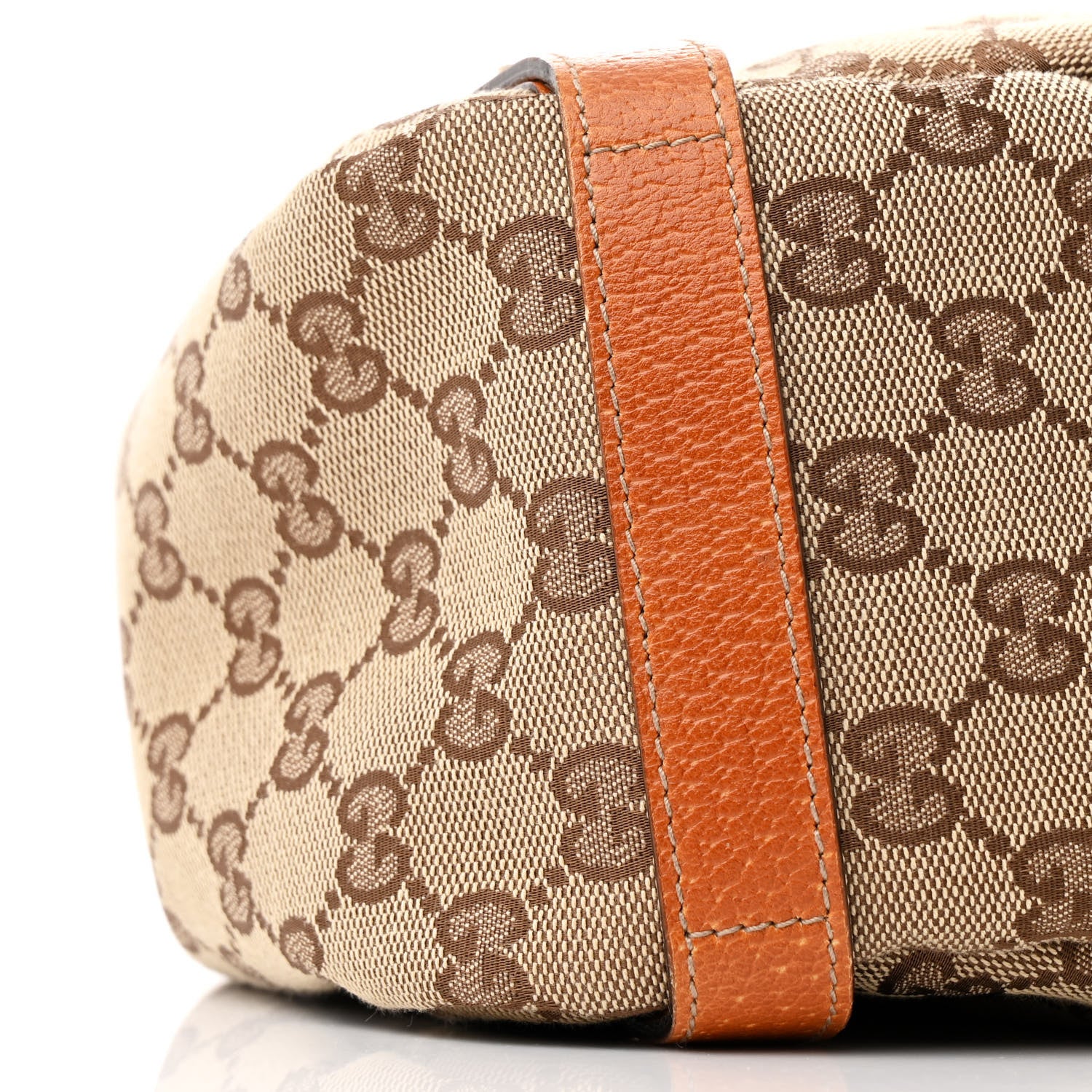 Gucci Monogram Medium Abbey Shoulder Bag Orange 9 of 10