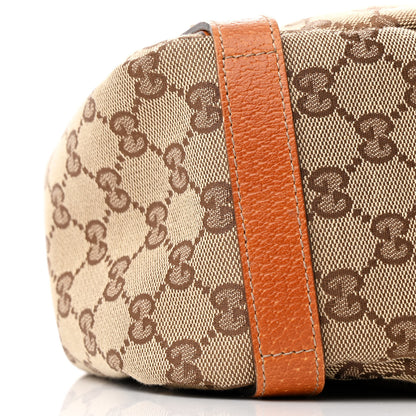 Gucci Monogram Medium Abbey Shoulder Bag Orange 9 of 10