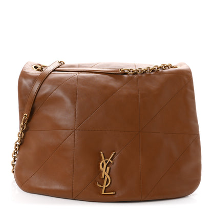Saint Laurent Lambskin Matelasse Monogram Large Jamie 4.3 Light Fox 1 of 10
