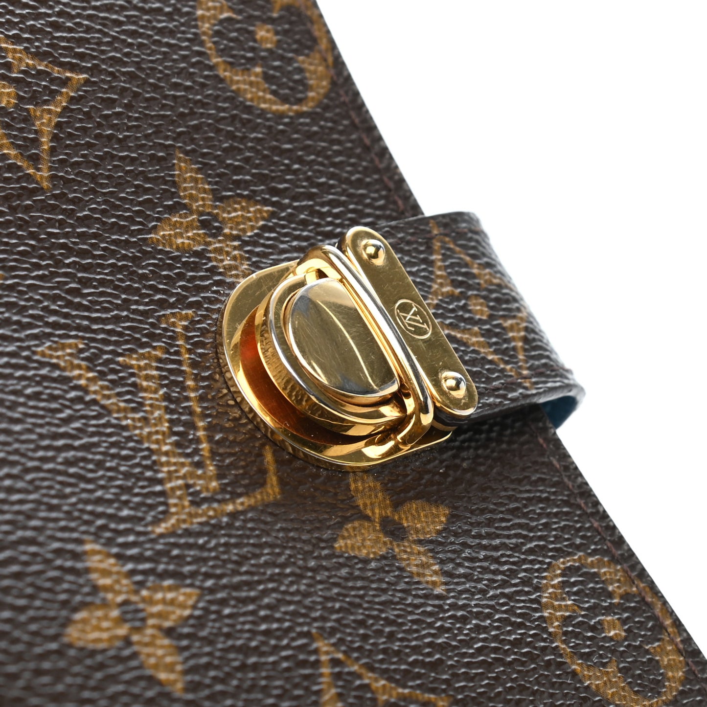 Monogram Koala Small Ring Agenda Cover Blue