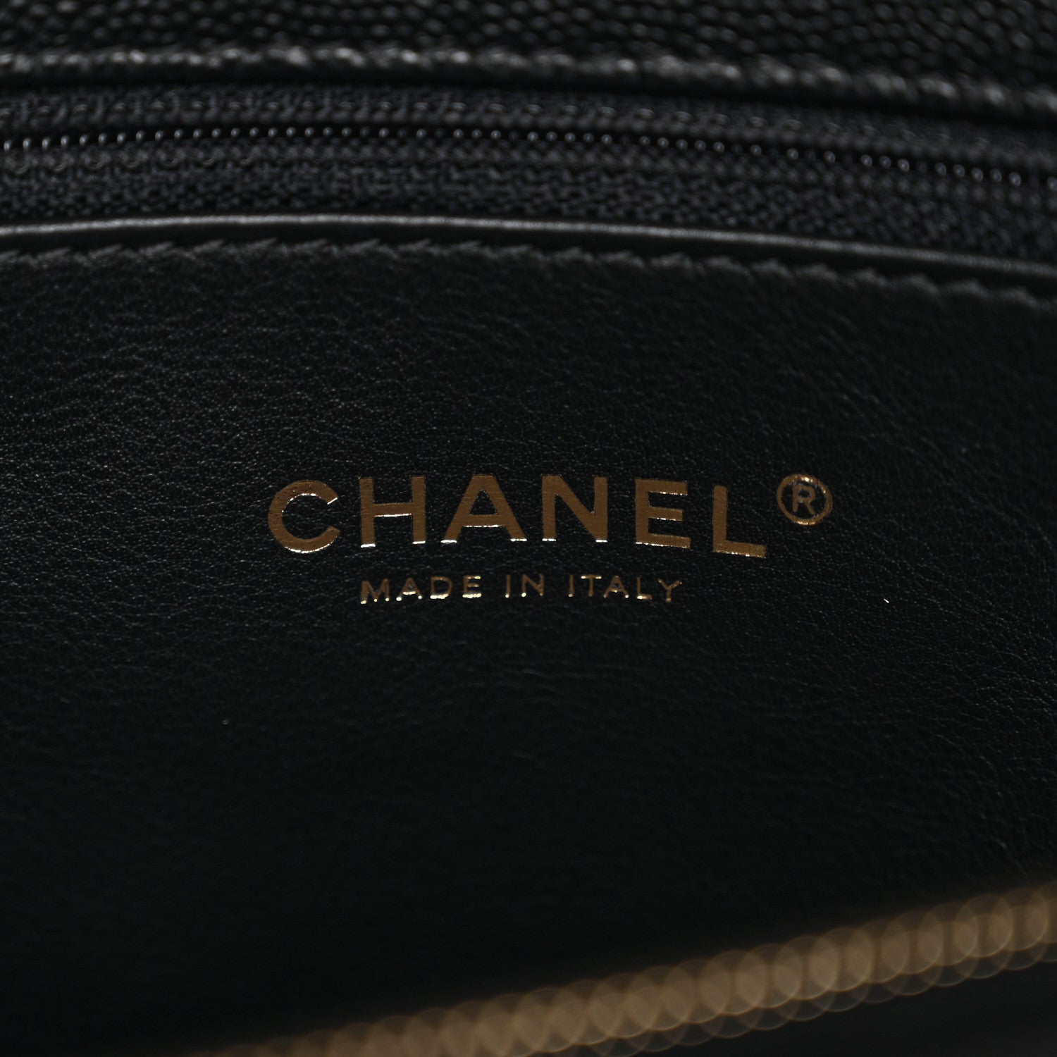 Chanel Caviar Lizard Quilted Small Coco Handle Flap Black 6 of 10