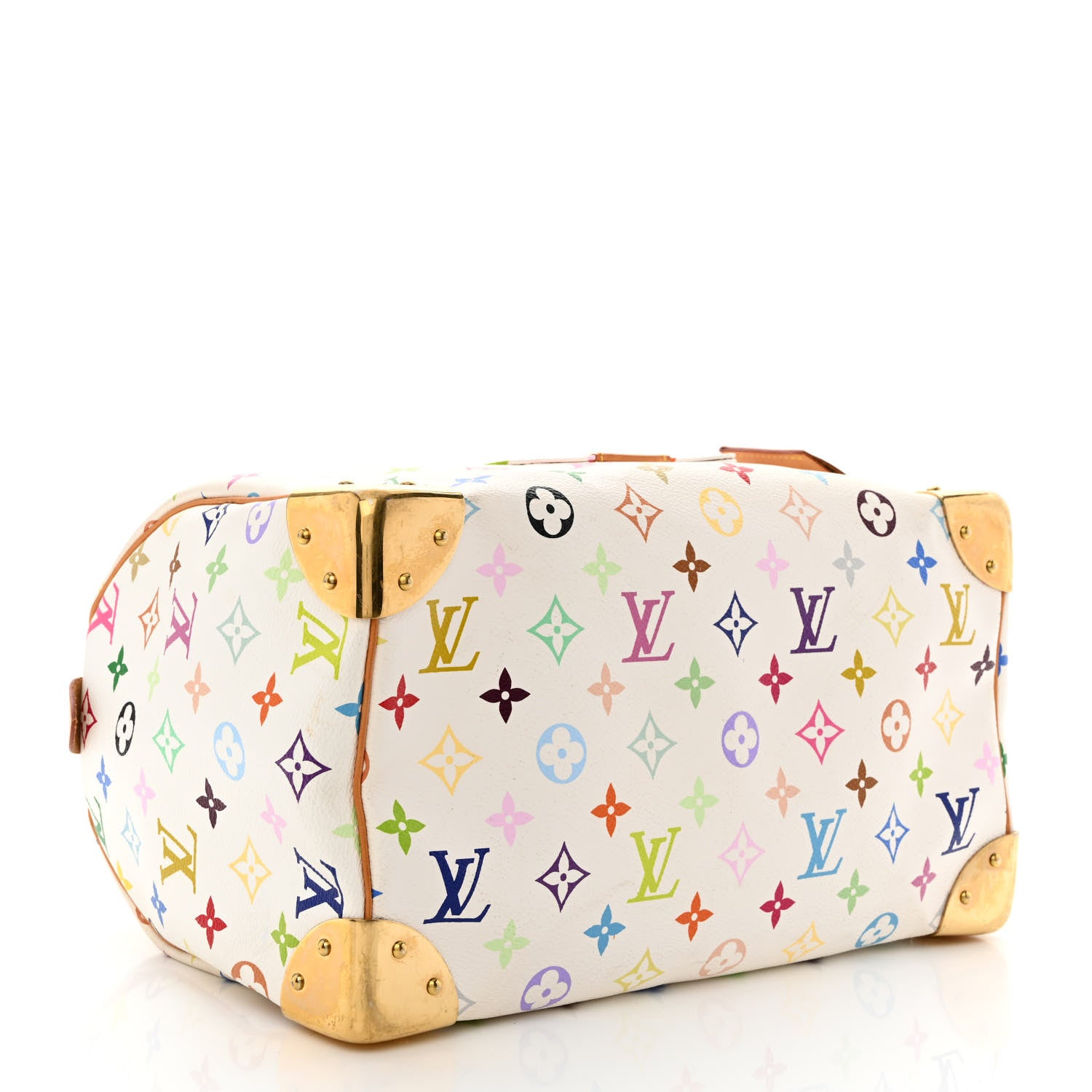 Louis Vuitton Monogram Multicolor Speedy 30 White 4 of 14