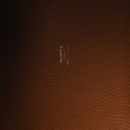 Hermes Taurillon Clemence Picotin Lock 18 PM Gold 6 of 13