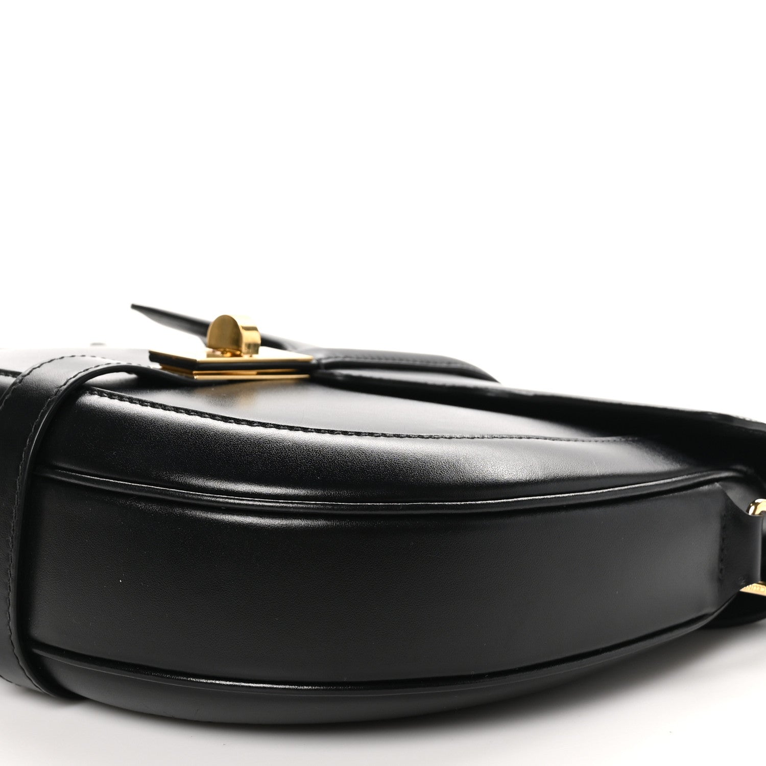 Celine Satinated Calfskin Medium Besace 16 Black 9 of 10