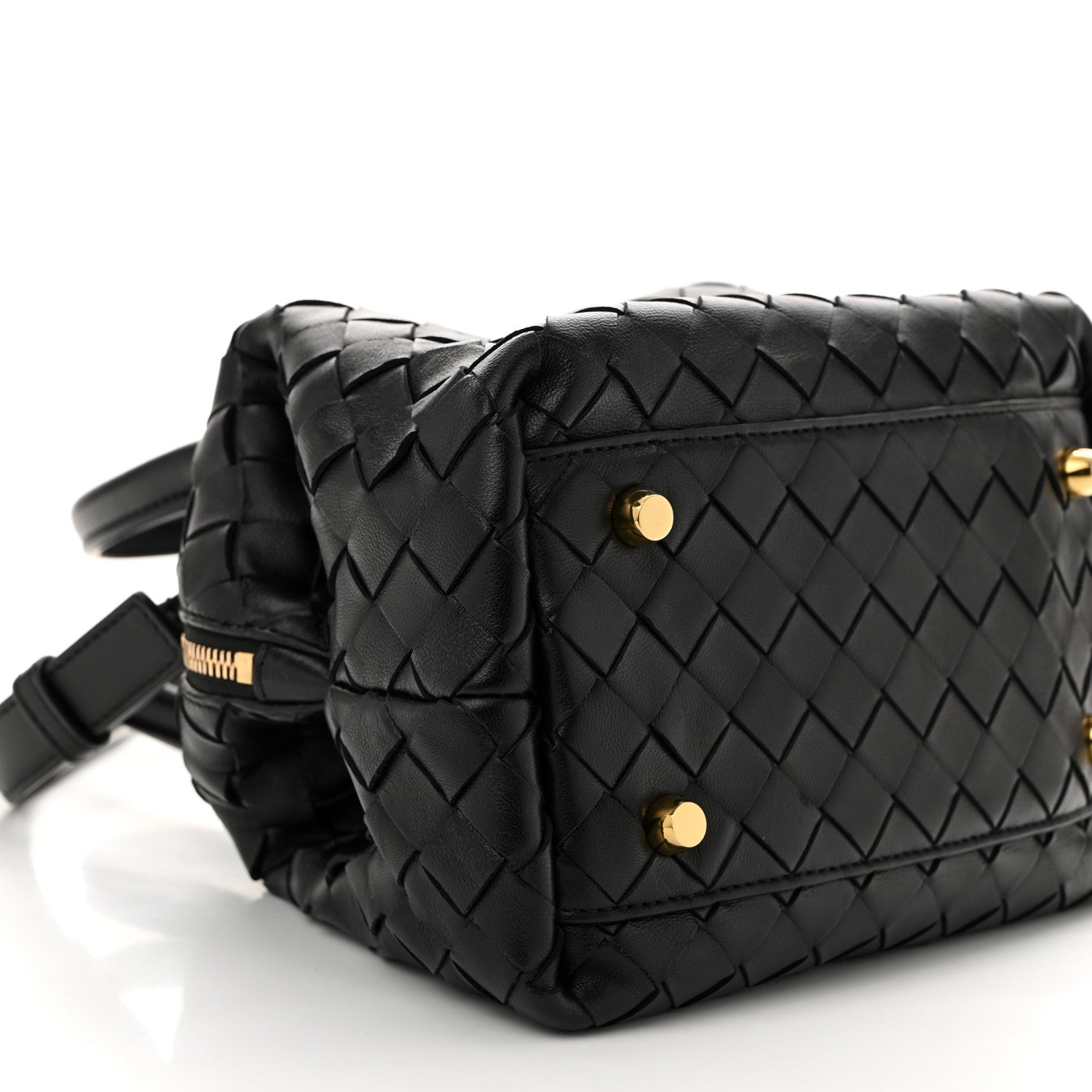 Bottega Veneta Nappa Intrecciato Bauletto Black 9 of 10
