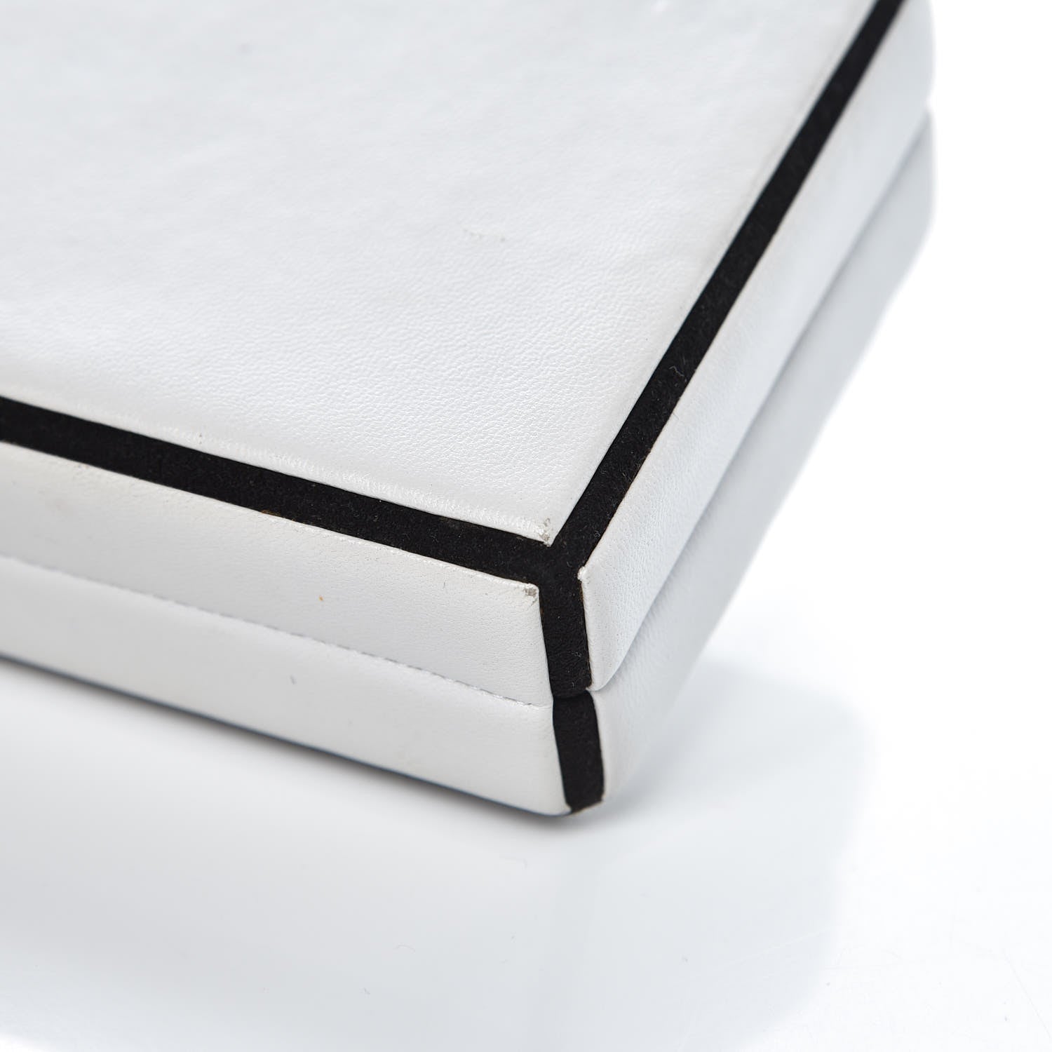 Chanel Lambskin Minaudiere Essential Frame Clutch White 14 of 14