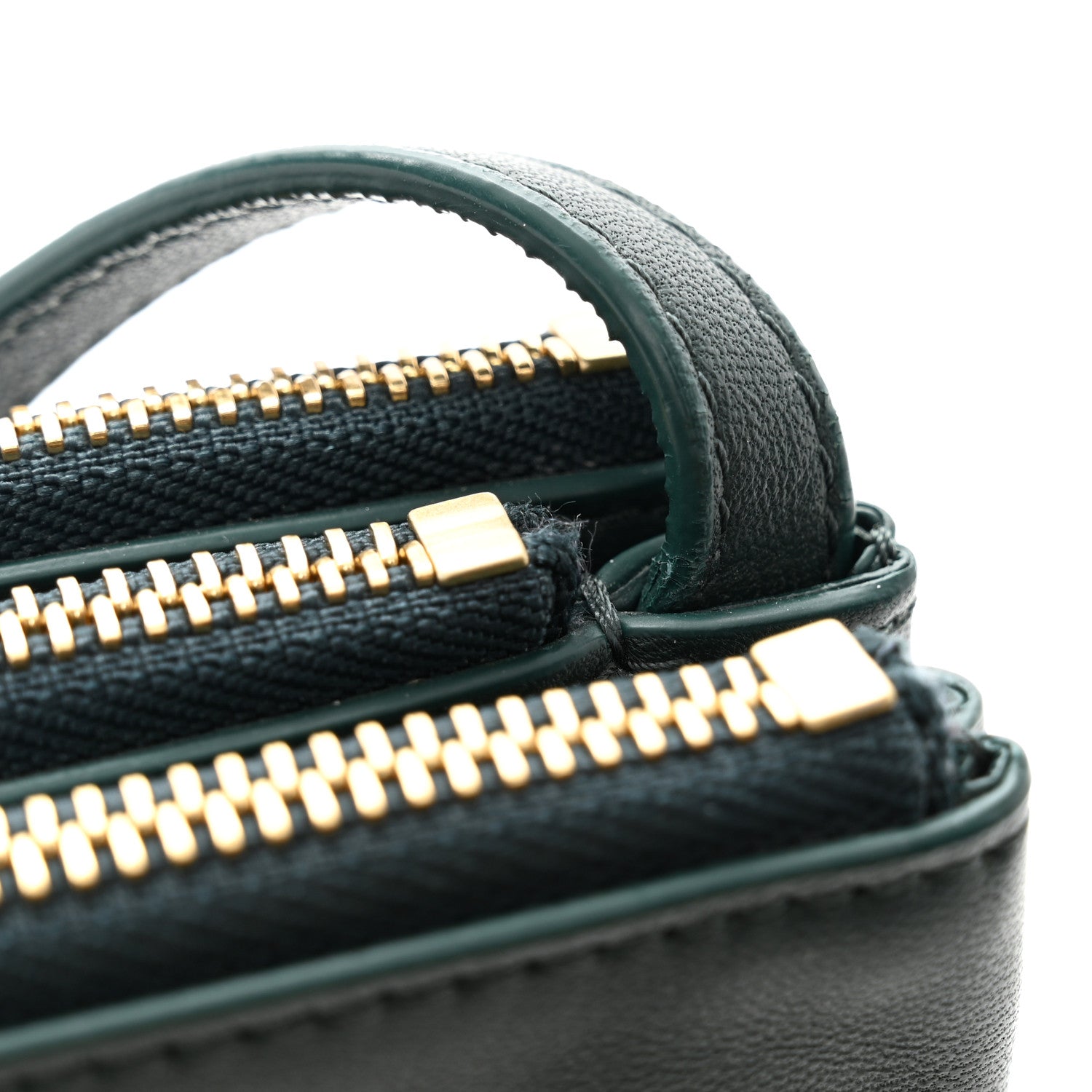 Celine Lambskin Small Trio Crossbody Bag Amazone 10 of 12
