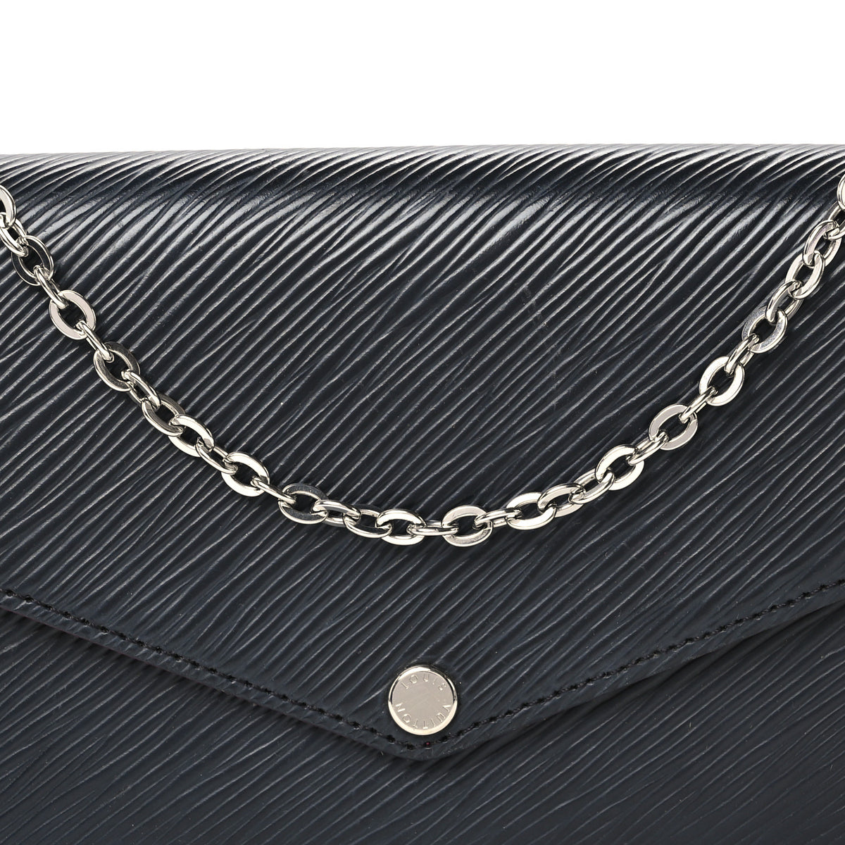 Louis Vuitton Epi Pochette Felicie Black Hot Pink 9 of 12