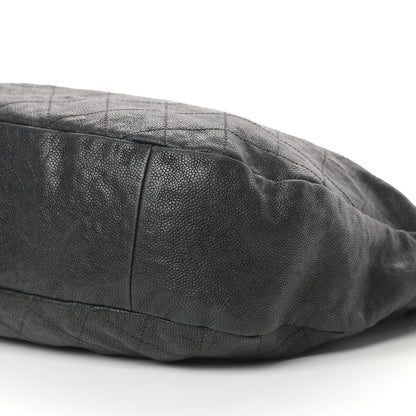Chanel Caviar Quilted Simply CC Hobo Black 10 of 14