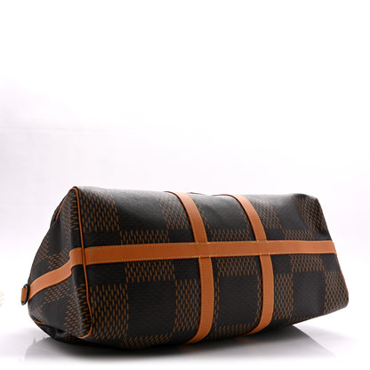Louis Vuitton X NIGO Giant Damier Ebene Monogram Keepall Bandouliere 50 3 of 10
