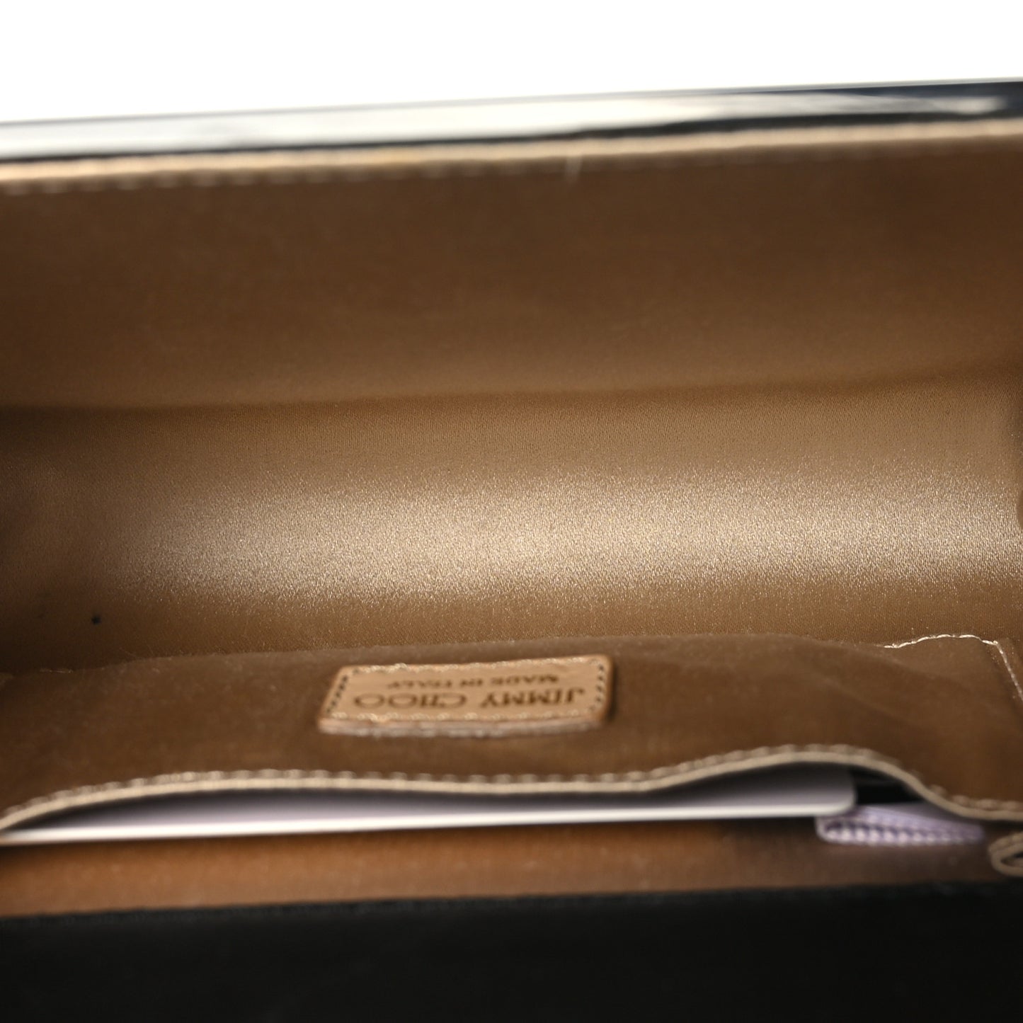 Acrylic Candy Clutch Black