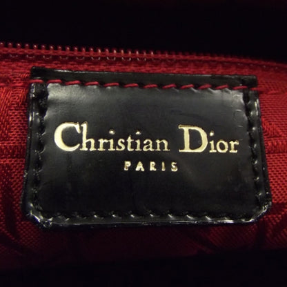 Christian Dior Patent Cannage Large Lady Dior Black 8 of 9