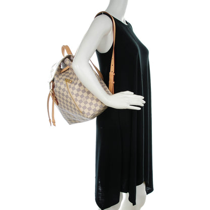 Louis Vuitton Damier Azur Sperone Backpack 2 of 7