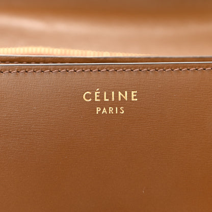 Celine Box Calfskin Medium Classic Box Flap Bag Camel 6 of 9