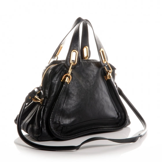 Chloe Calfskin Medium Paraty Black 3 of 11