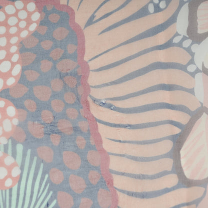 Hermes Silk Mousseline Under The Waves Shawl 140 7 of 8