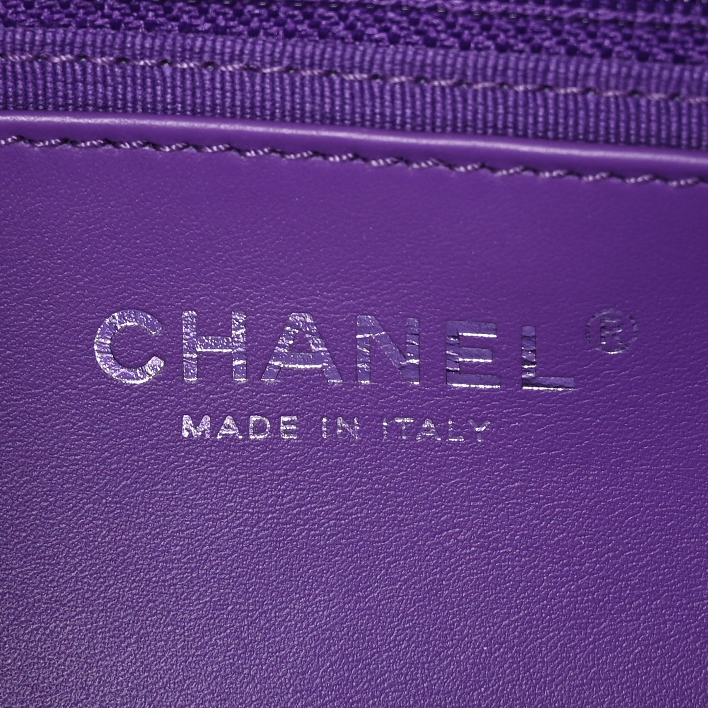 Shaded Caviar Quilted My Everything Small Flap Purple Light Purple