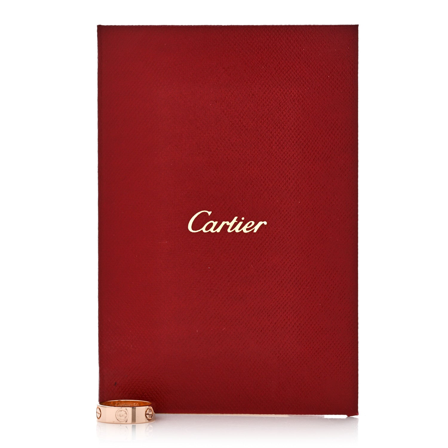 Cartier 18K Pink Gold 5.5mm LOVE Ring 50 5.25 5 of 5