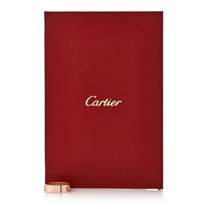 Cartier 18K Pink Gold 5.5mm LOVE Ring 50 5.25 5 of 5