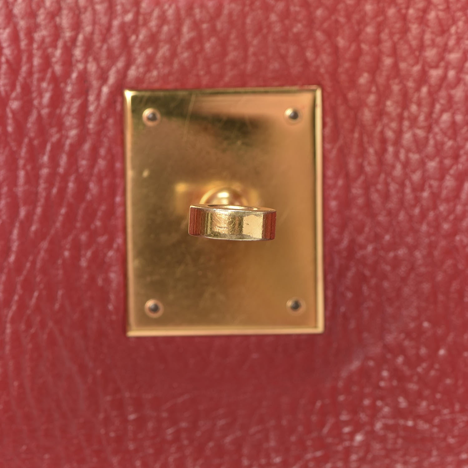 Hermes Ardennes Birkin 35 Rouge Vif 22 of 37