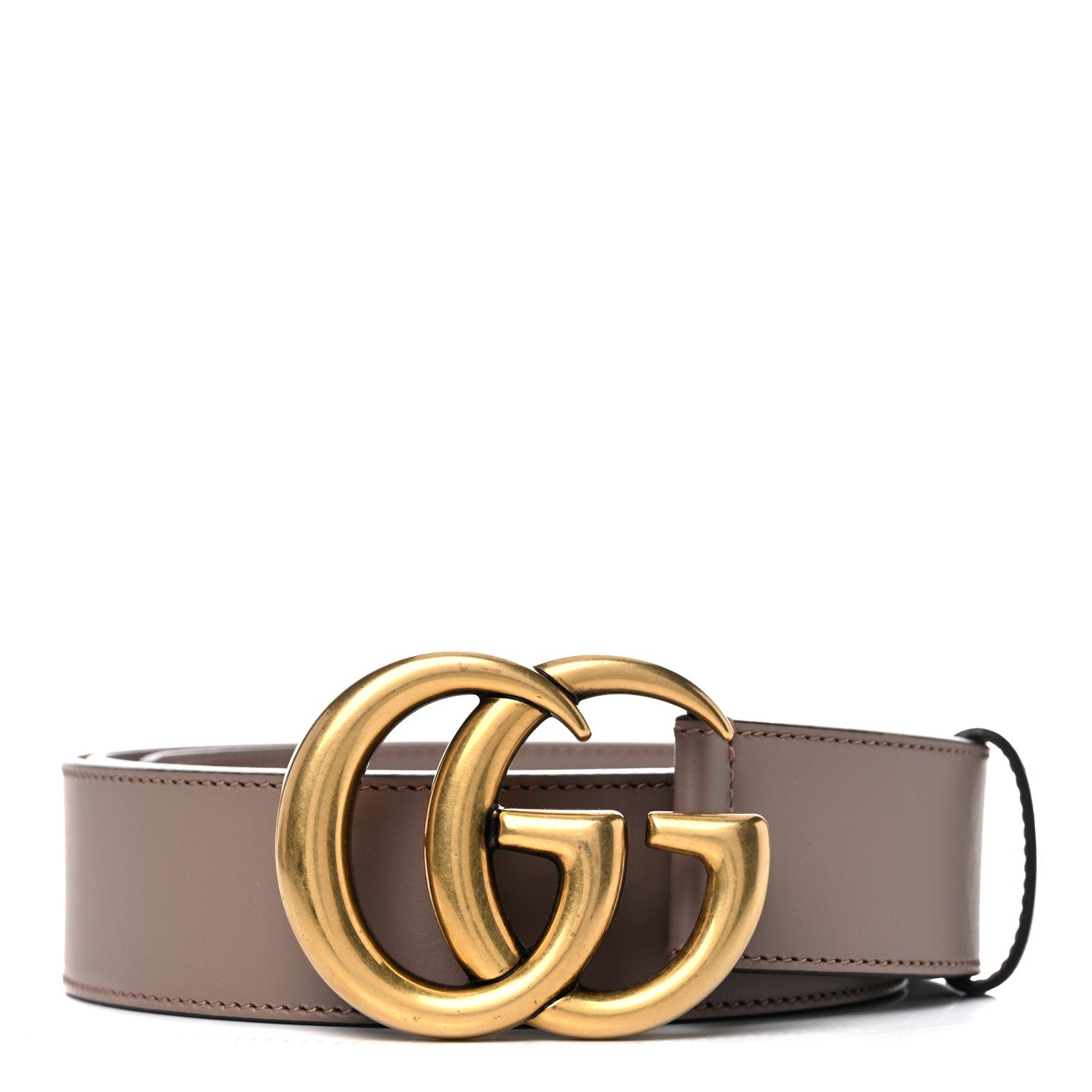 Gucci Calfskin Double G 40mm Belt 105 42 Porcelain Rose 1 of 5
