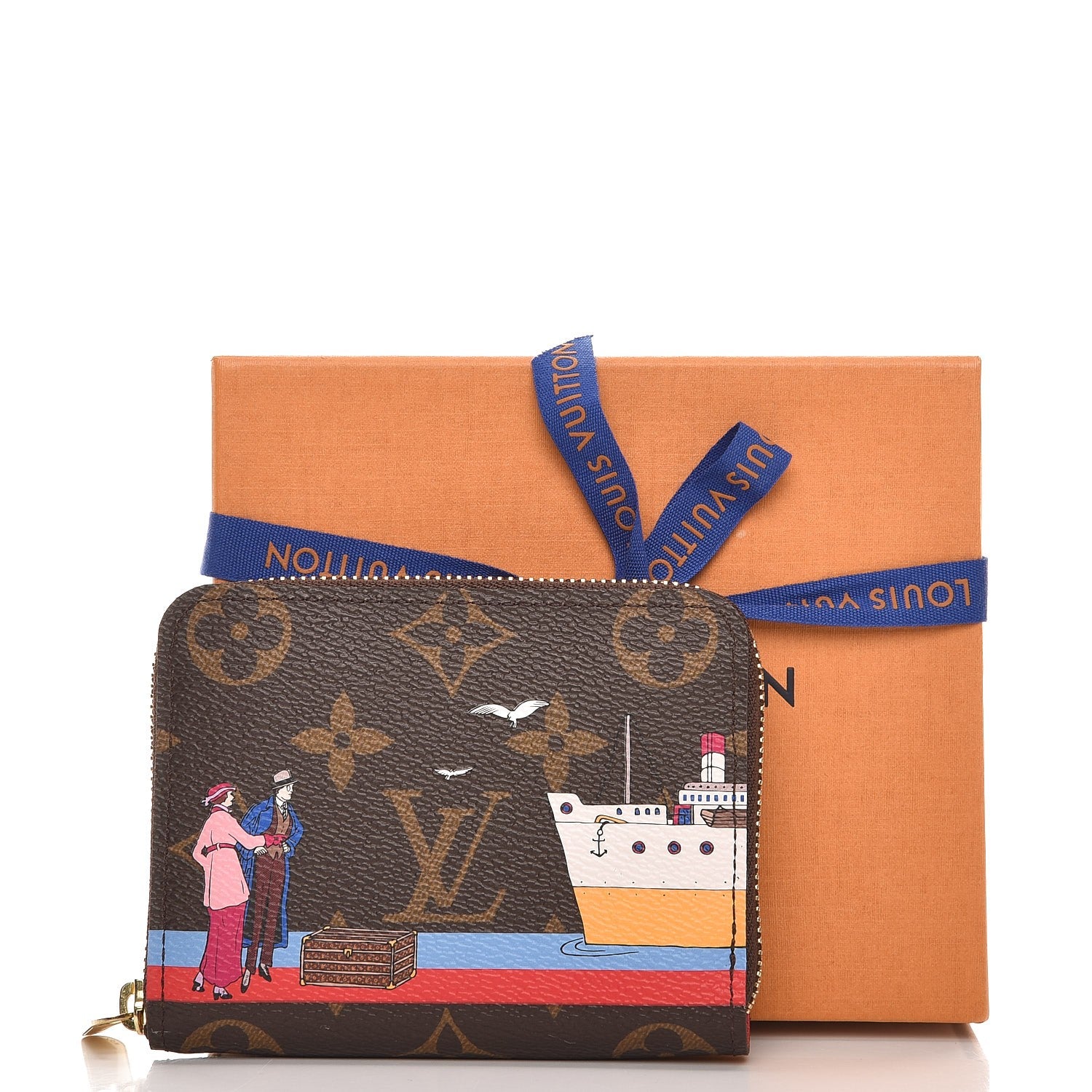 Louis Vuitton Monogram 2016 Christmas Animation Zippy Coin Purse 7 of 7