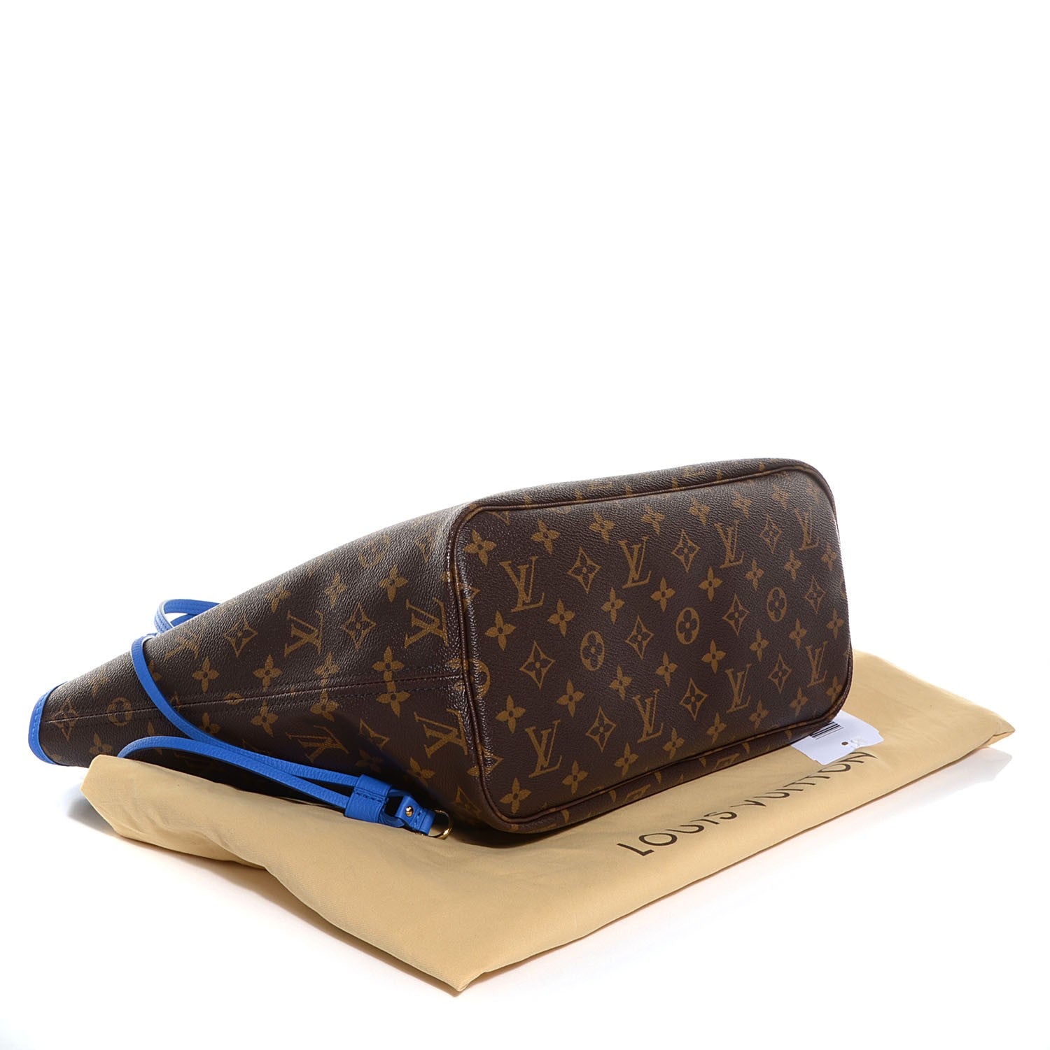 Louis Vuitton Monogram Articles de Voyage Ikat Neverfull MM Grand Blue 5 of 8