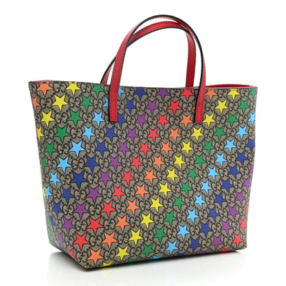 Gucci GG Supreme Monogram Childrens Star Print Tote Multicolor 3 of 10