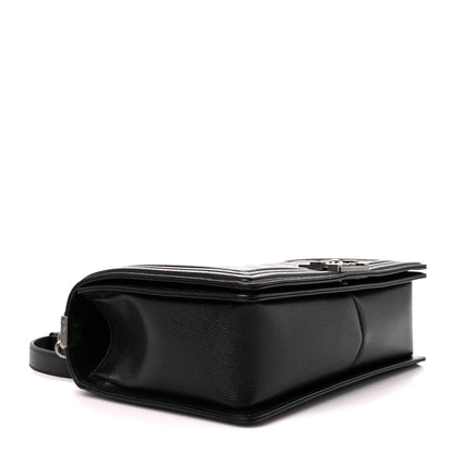 Chanel Caviar Quilted New Medium Boy Flap Black 5 of 11