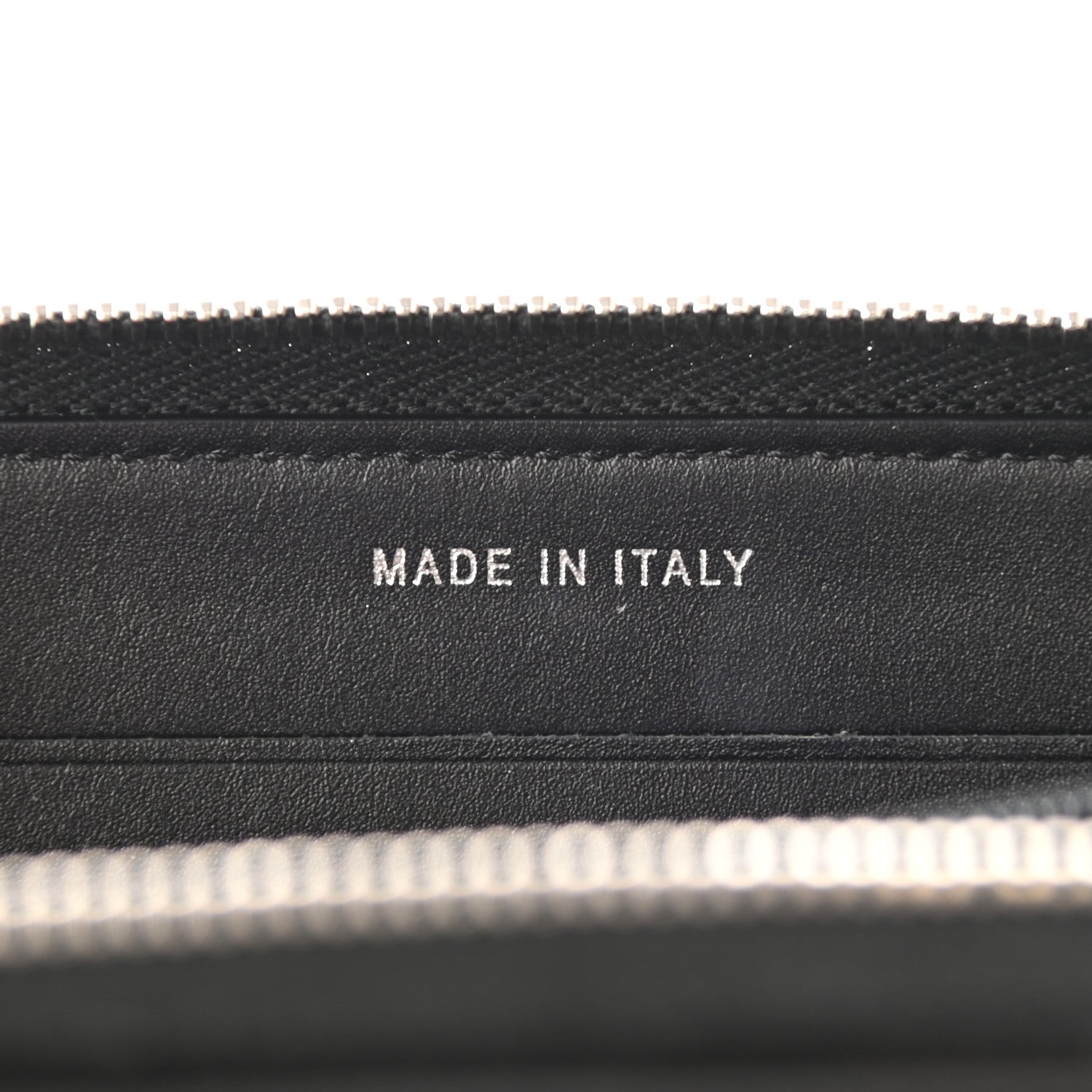 Chanel Caviar Patent Small CC Contour Zip Around Wallet Black 8 of 8