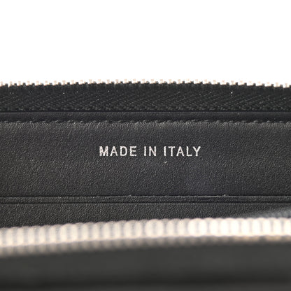 Chanel Caviar Patent Small CC Contour Zip Around Wallet Black 8 of 8