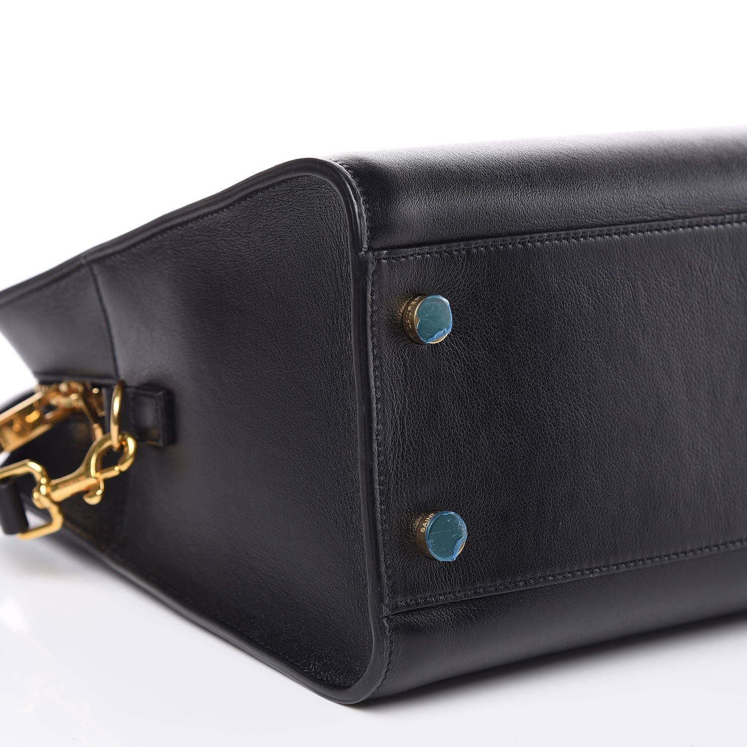 Saint Laurent Smooth Calfskin Small Monogram Cabas Black 7 of 11