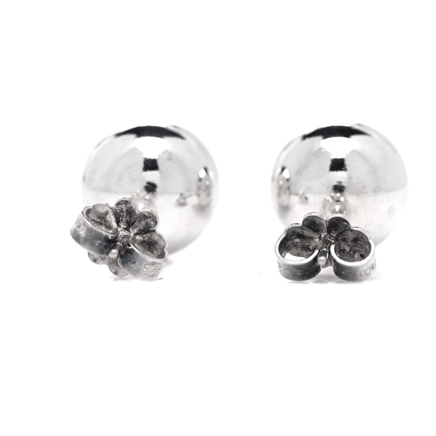 Sterling Silver 10mm HardWear Ball Earrings
