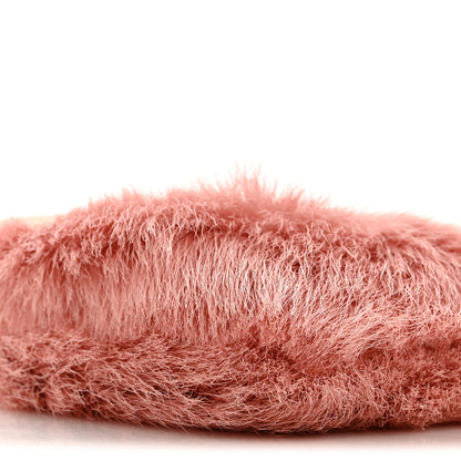 Chanel Rabbit Fur N°5 Pochette Pink Orange 9 of 13