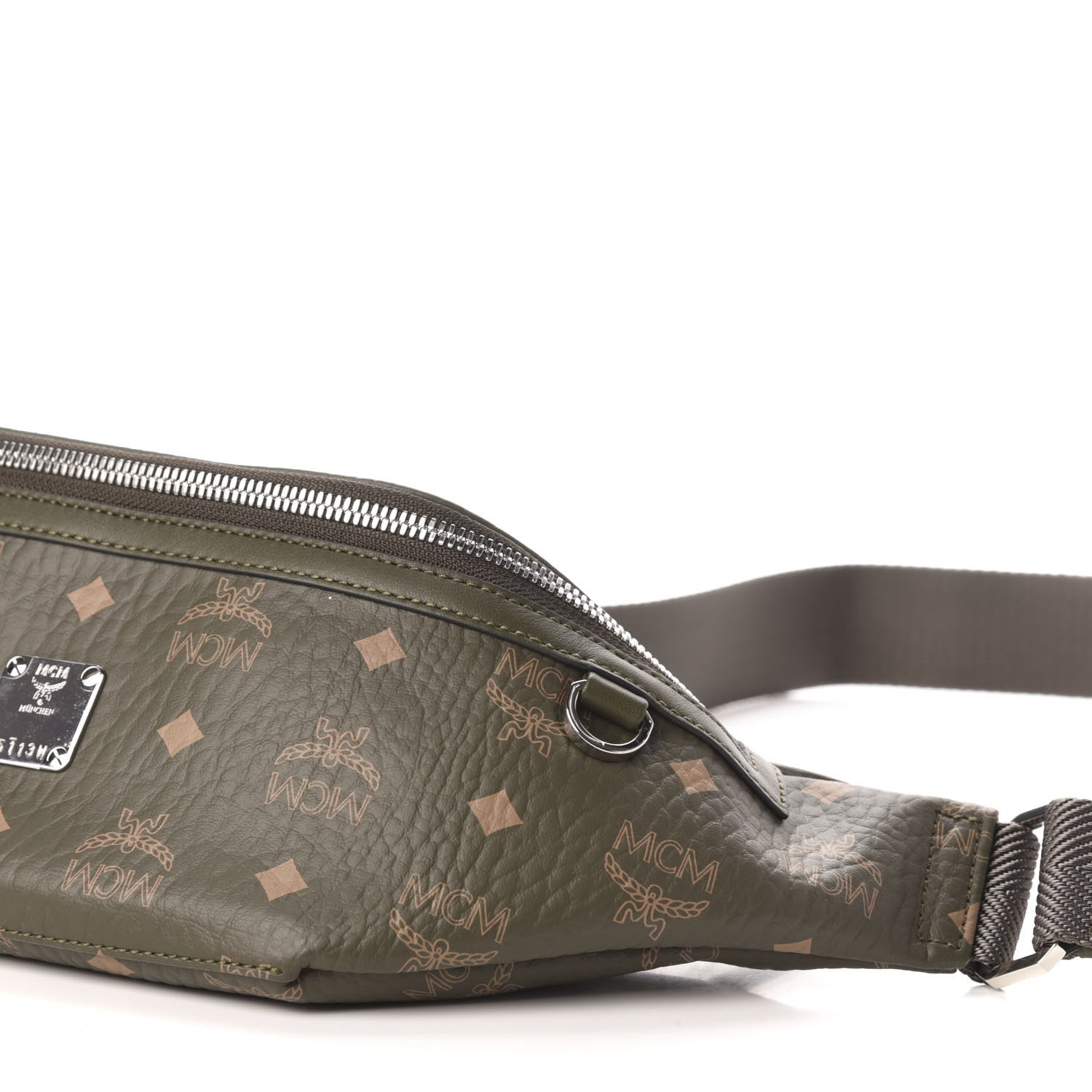 MCM Visetos Medium Belt Bag Sea Turtle 8 of 9
