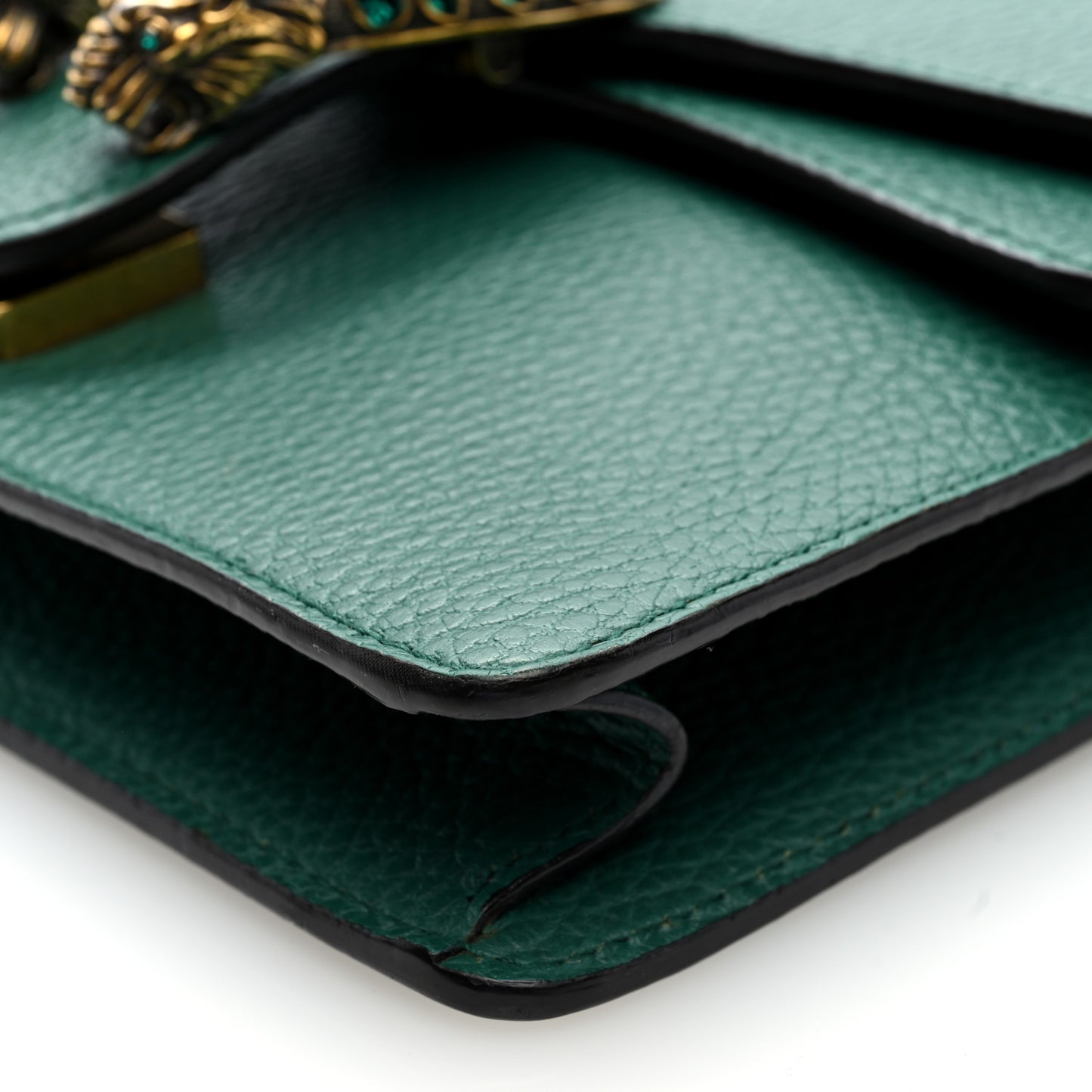 Calfskin Mini Dionysus Shoulder Bag Emerald