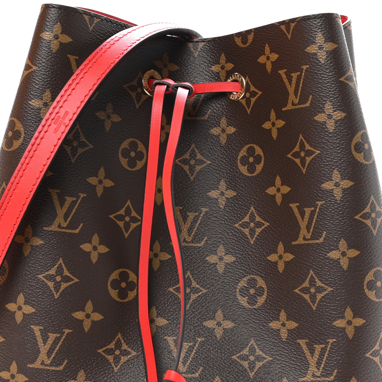 Louis Vuitton Monogram Neonoe MM Coquelicot 8 of 13