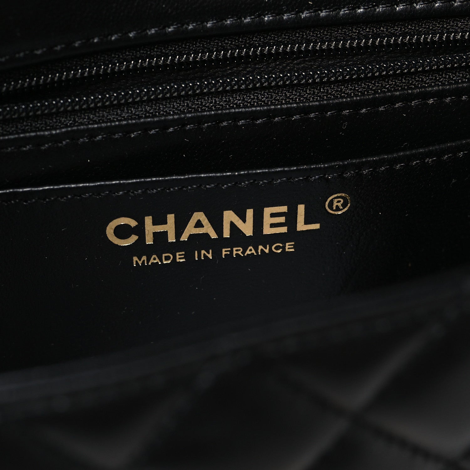 Chanel Lambskin Quilted Mini Rectangular Flap Black 6 of 10