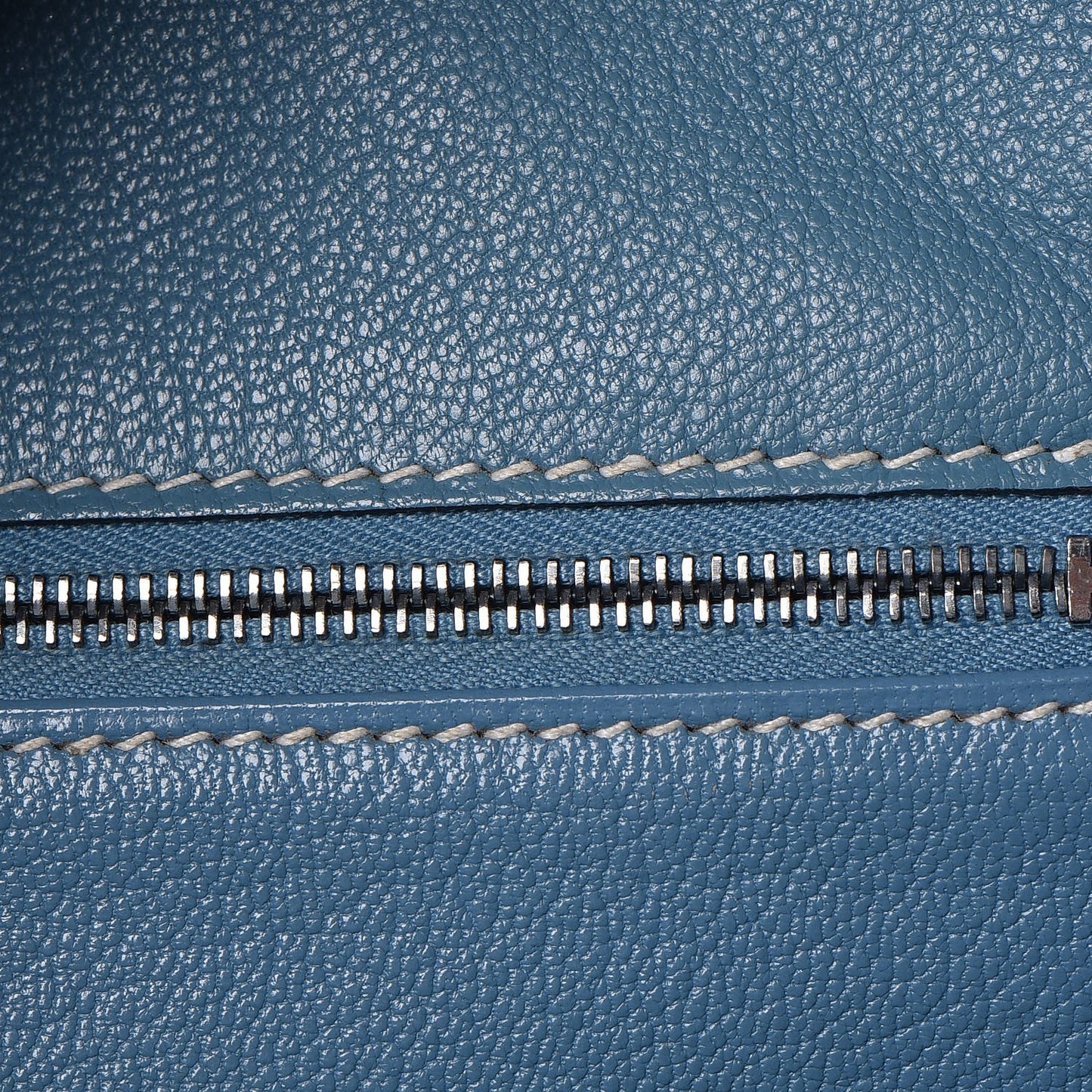 Togo Birkin 35 Blue Jean