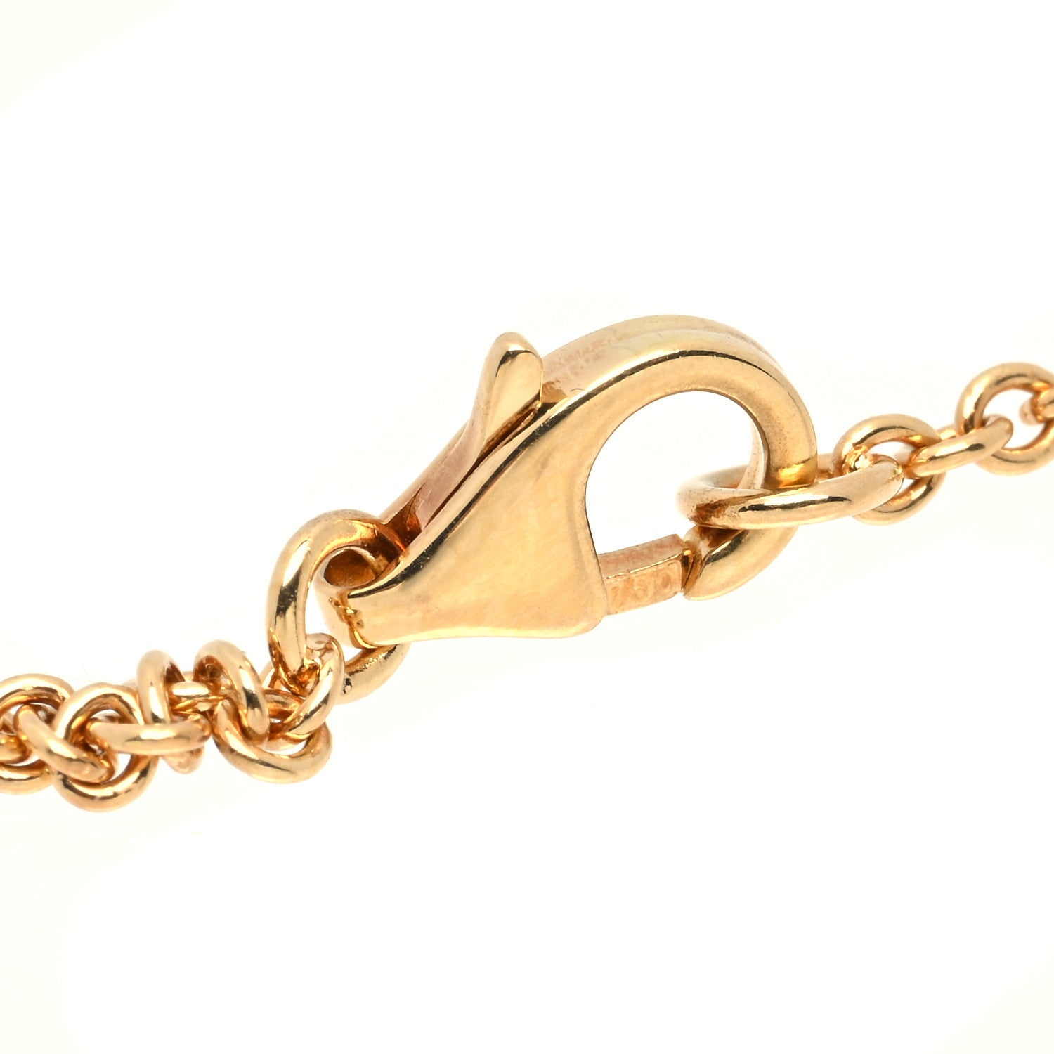 Cartier 18K Yellow Gold Interlocking LOVE Necklace 7 of 13
